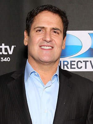 A poretait of Mark Cuban in a suit